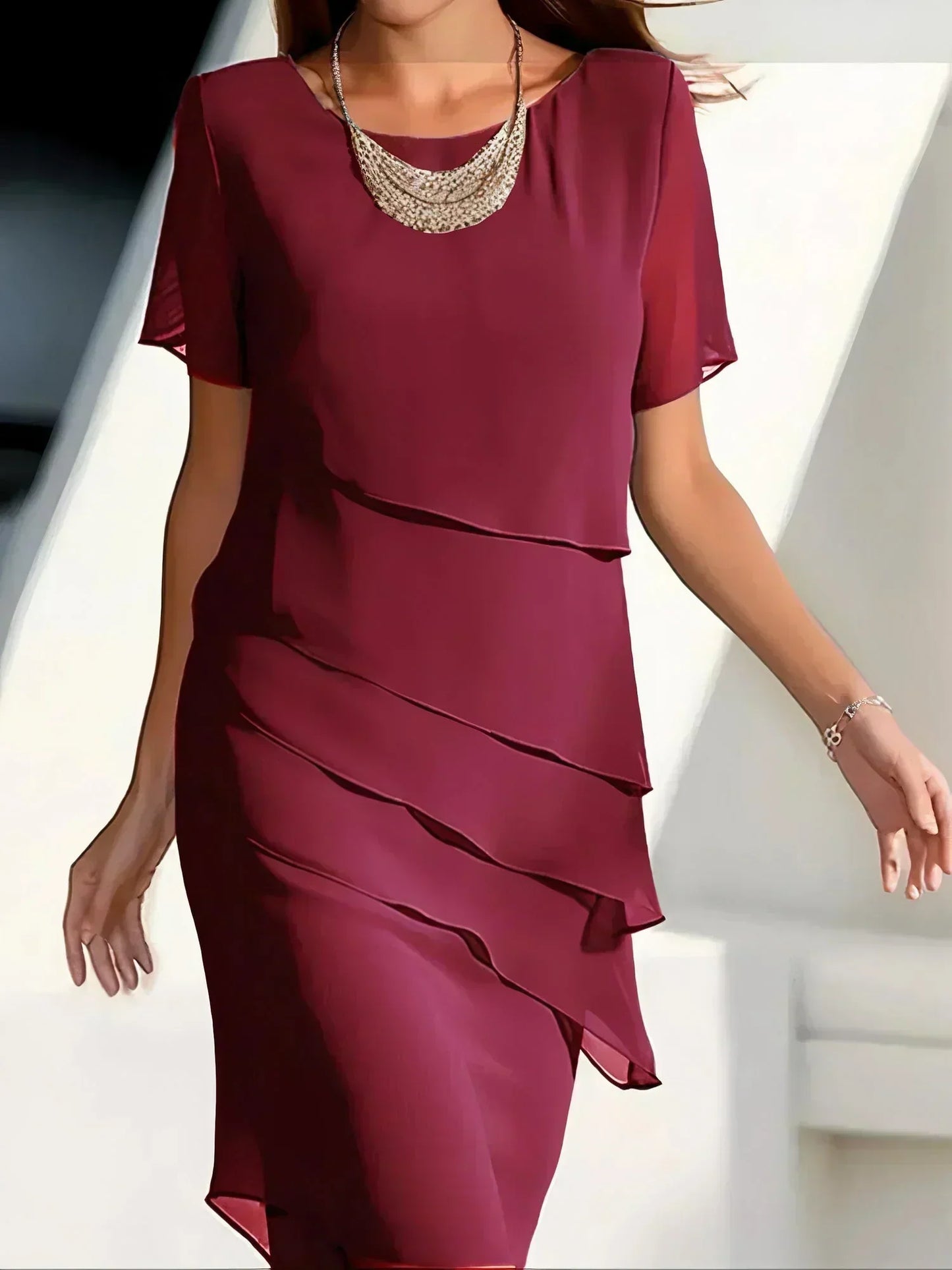 Mónica | Vestido de corte elegante