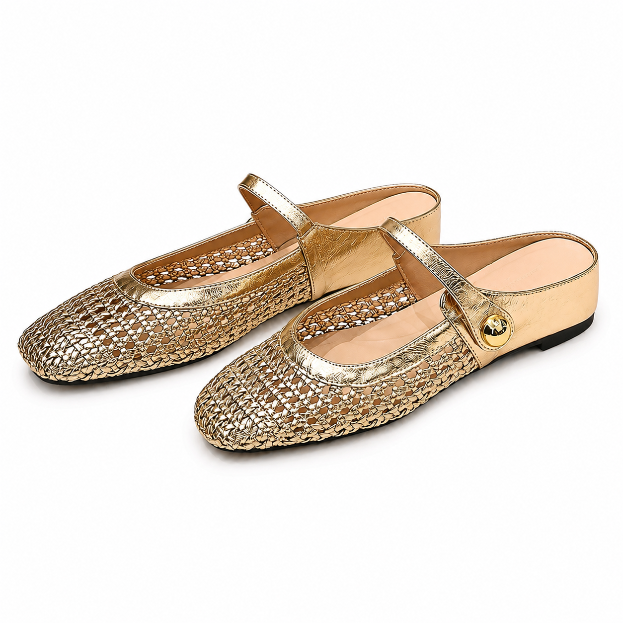 Ludmila┃Sandalias Tejido Trenzado