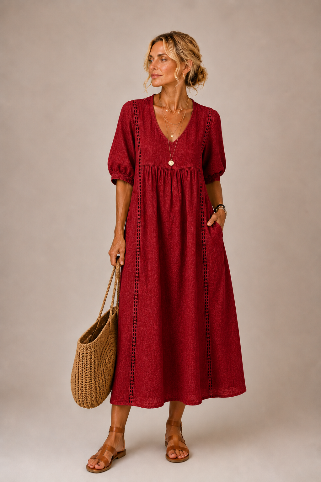 Stefi | Vestido Midi Veraniego