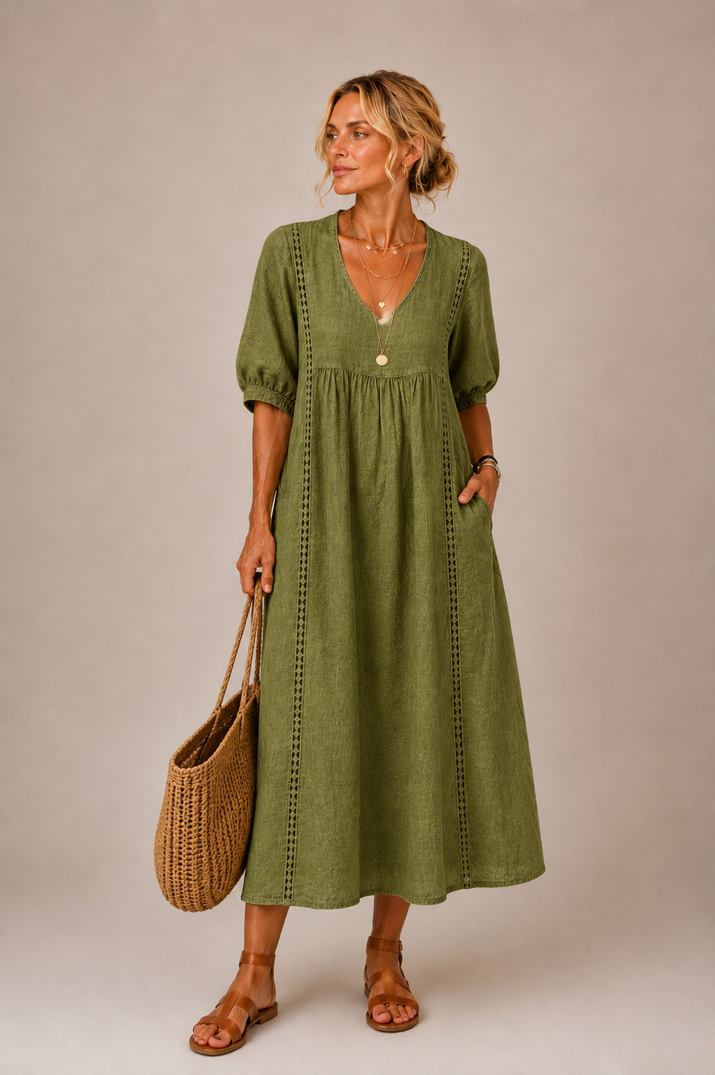 Stefi | Vestido Midi Veraniego