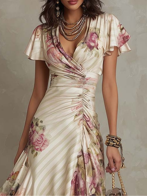 Margareth | Vestido vintage floral