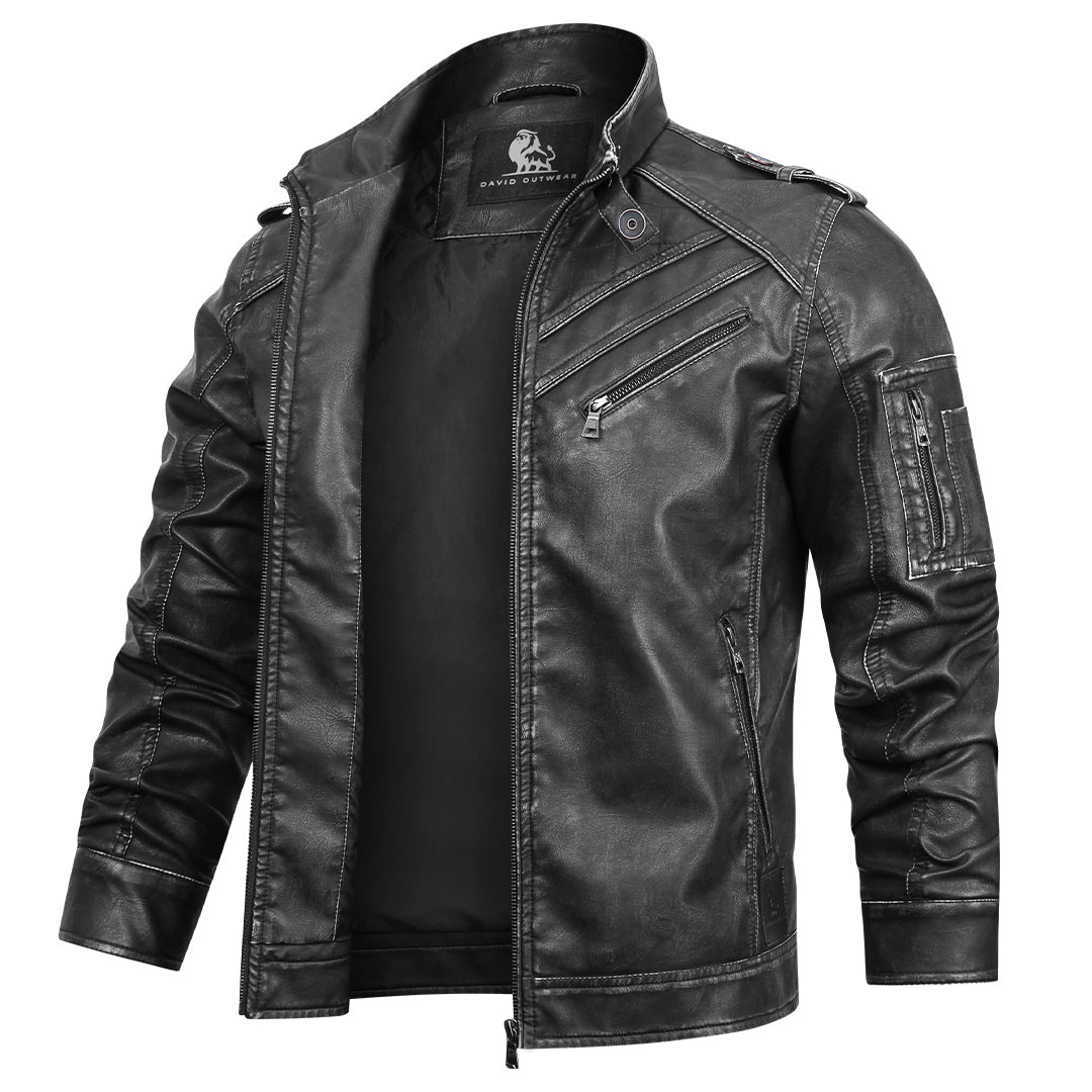 Ron -  Chaqueta de cuero