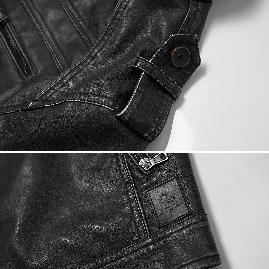 Ron -  Chaqueta de cuero