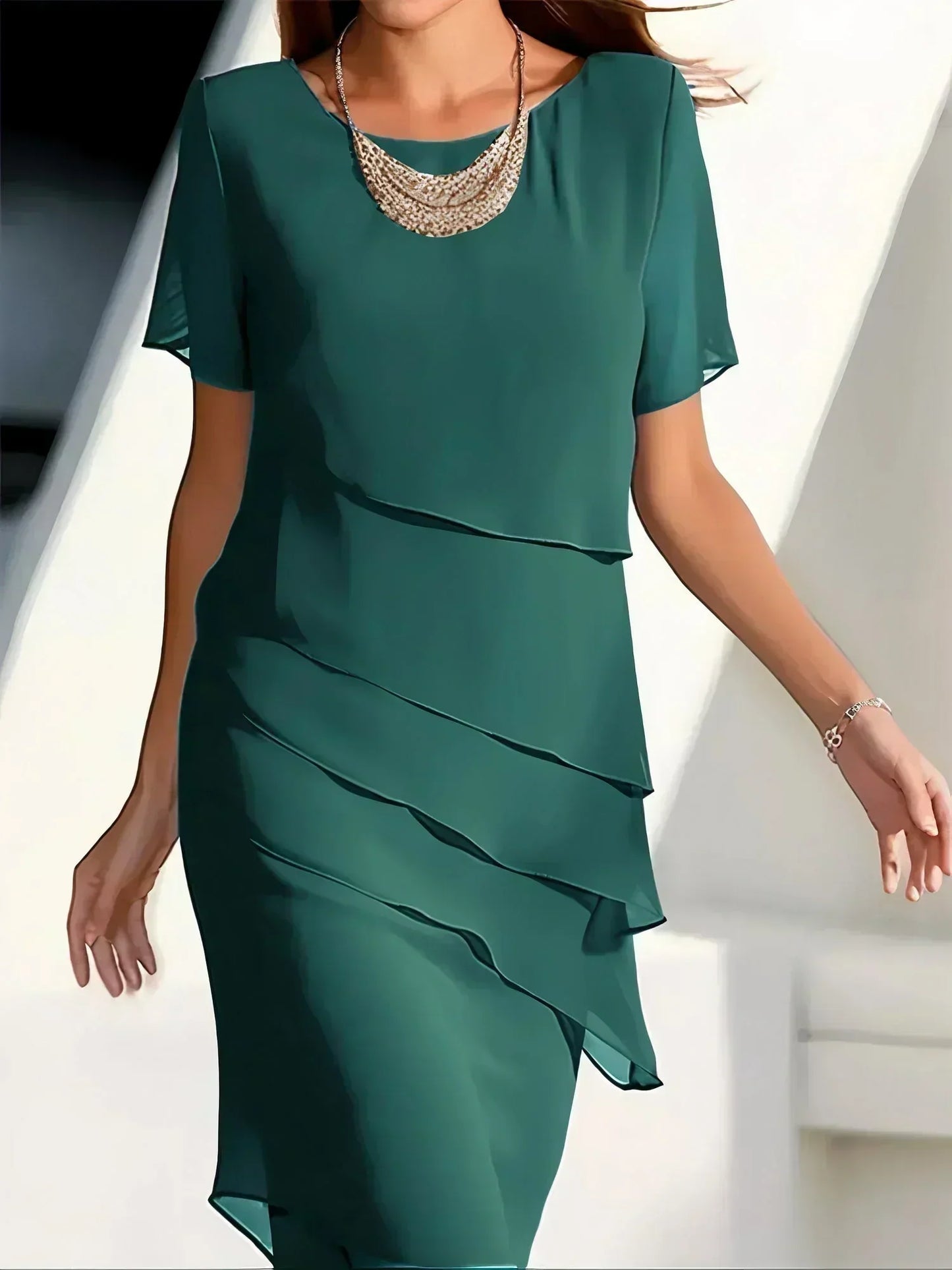 Mónica | Vestido de corte elegante