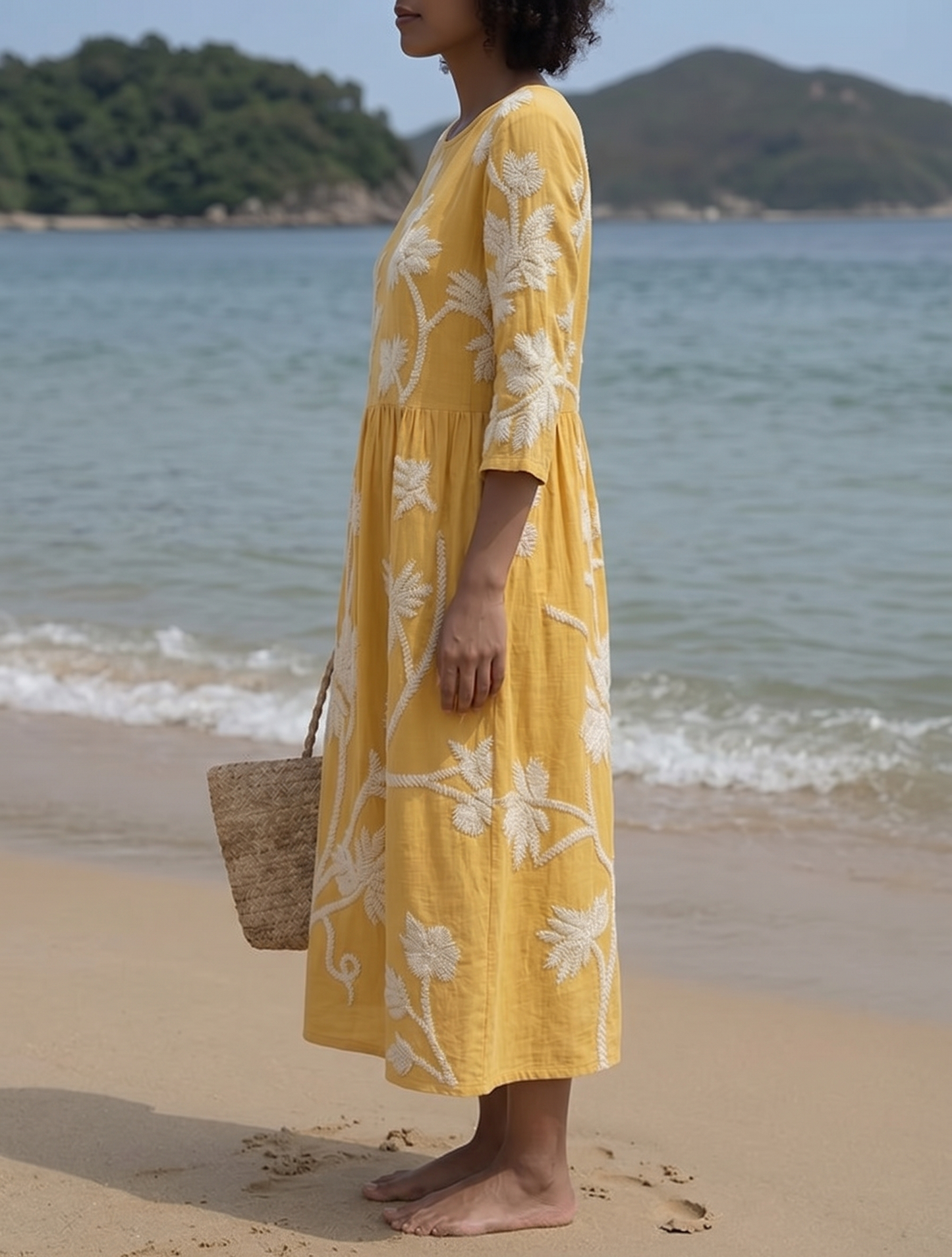Elena | Vestido con estampado de flores