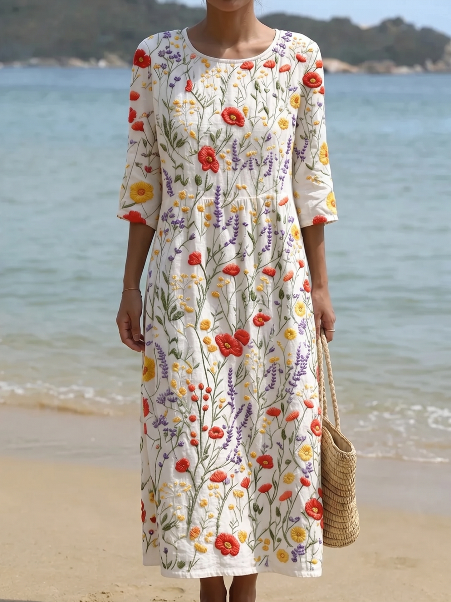 Christina | Vestido con estampado floral