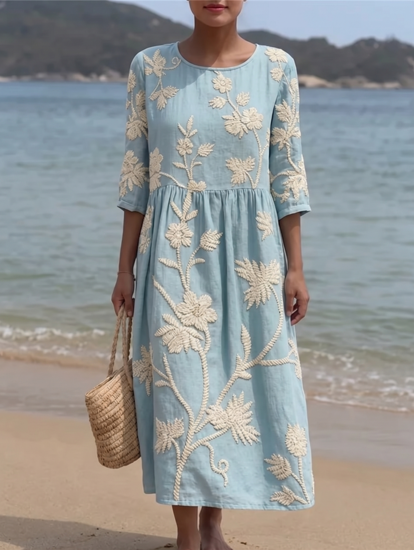 Kimberly | Vestido  con estampado de  flores