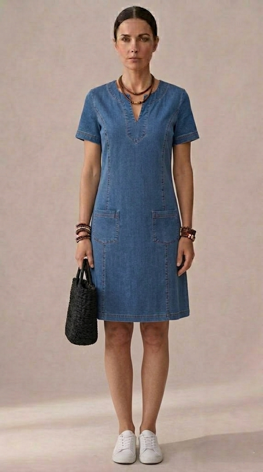 Jana | Vestido vaquero cómodo
