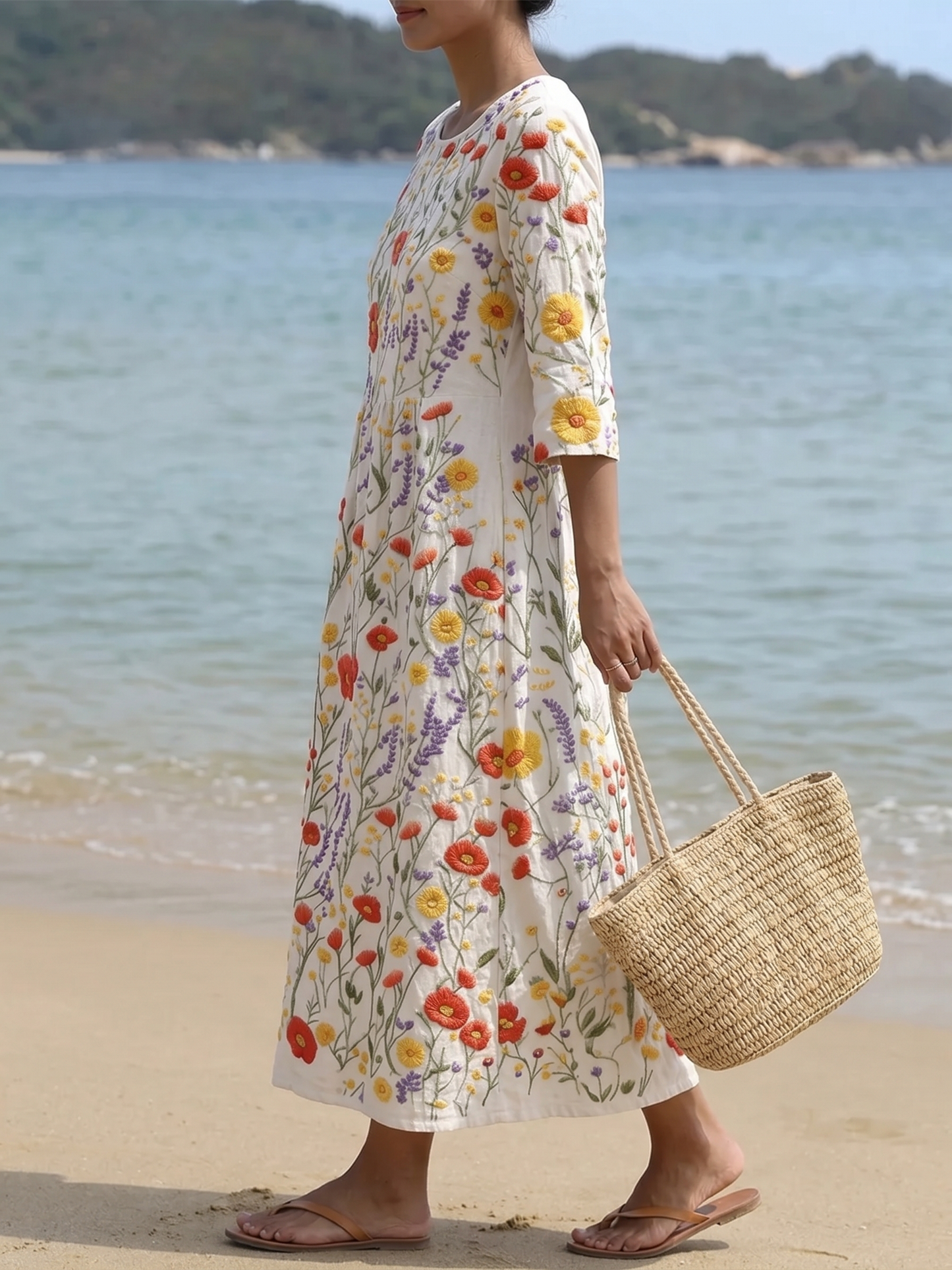 Christina | Vestido con estampado floral