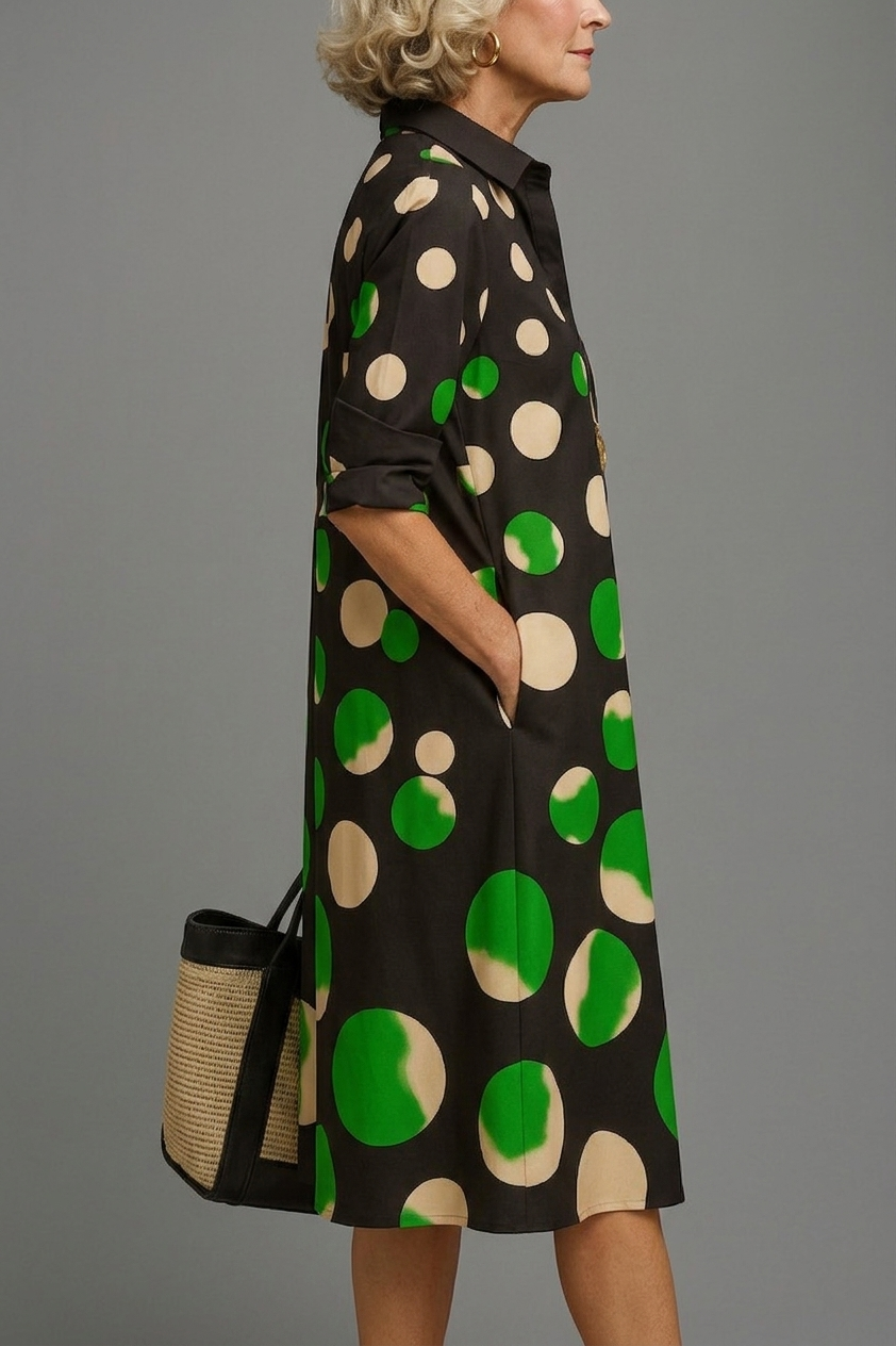 Naromi | Vestido Midi Negro