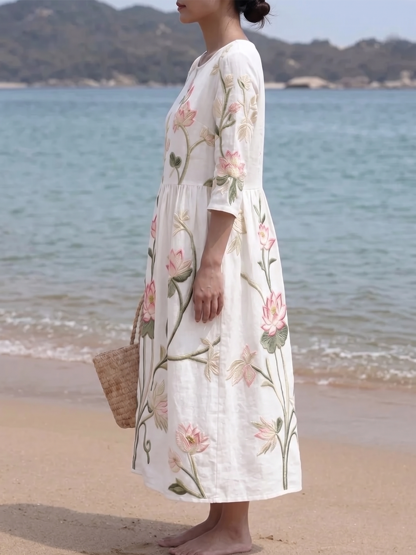Samira | Vestido con estampado floral