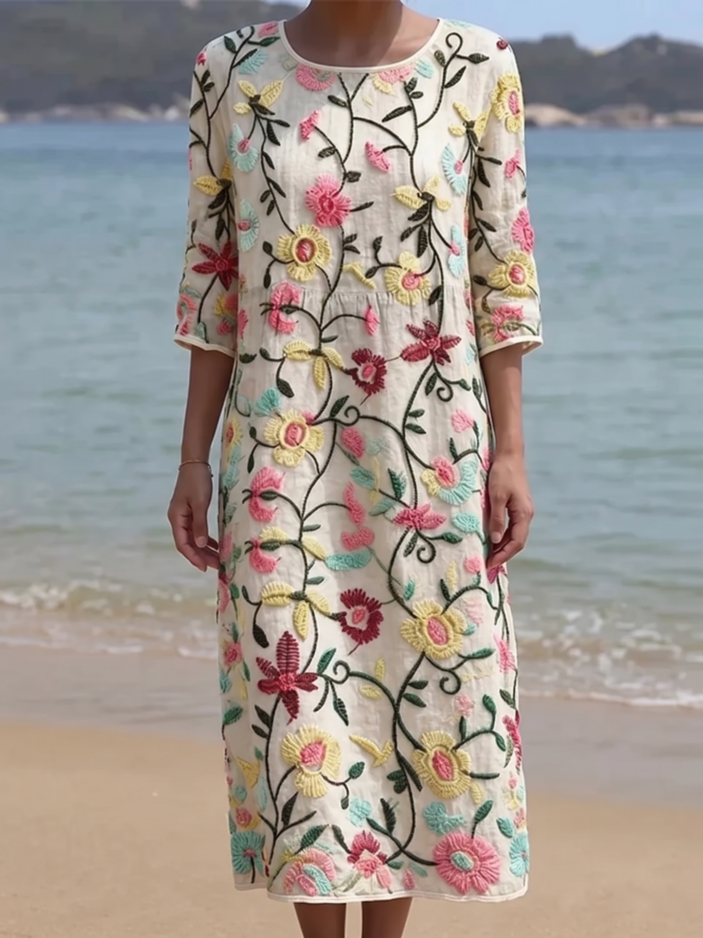 Rebecca | Vestido con estampado floral