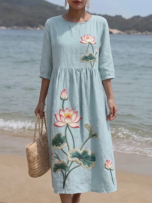 Vanessa | Vestido floral elegante
