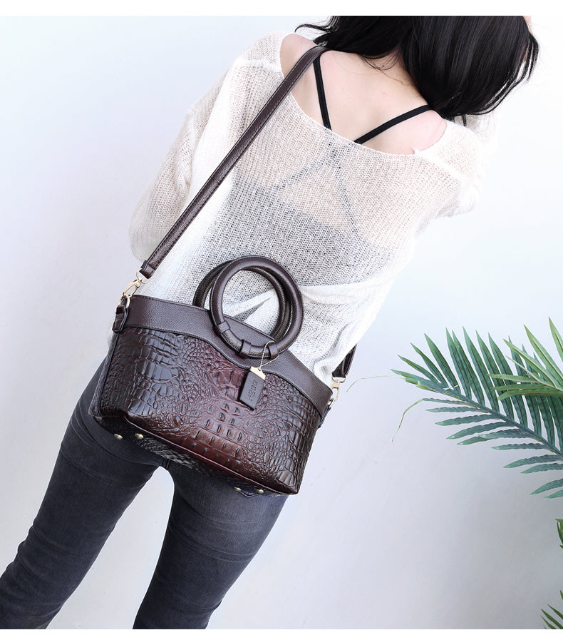 Matilda | Bolso Croco Elegante Hecho a Mano
