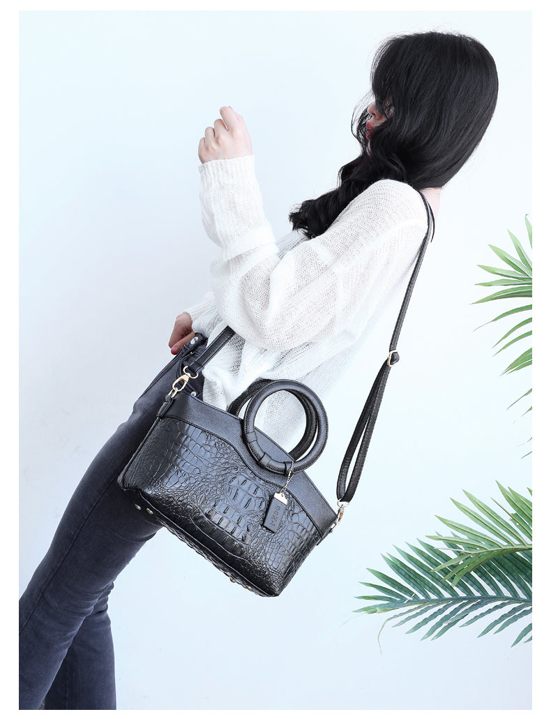 Matilda | Bolso Croco Elegante Hecho a Mano