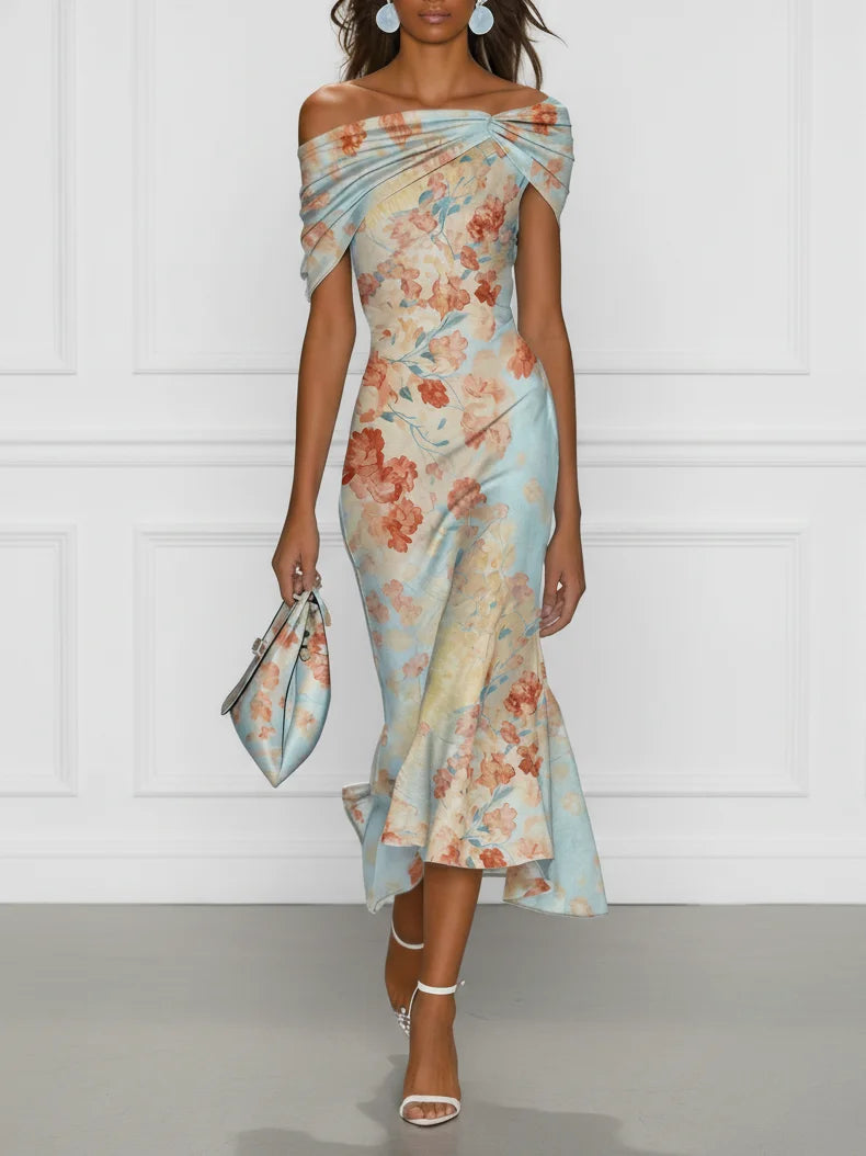Amapola | Vestido floral sofisticado