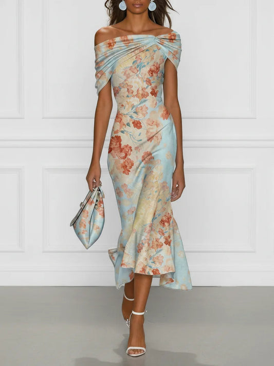 Amapola | Vestido floral sofisticado