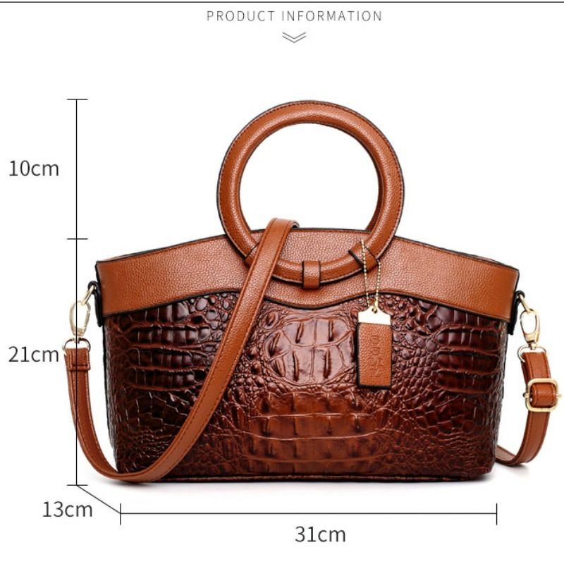 Matilda | Bolso Croco Elegante Hecho a Mano