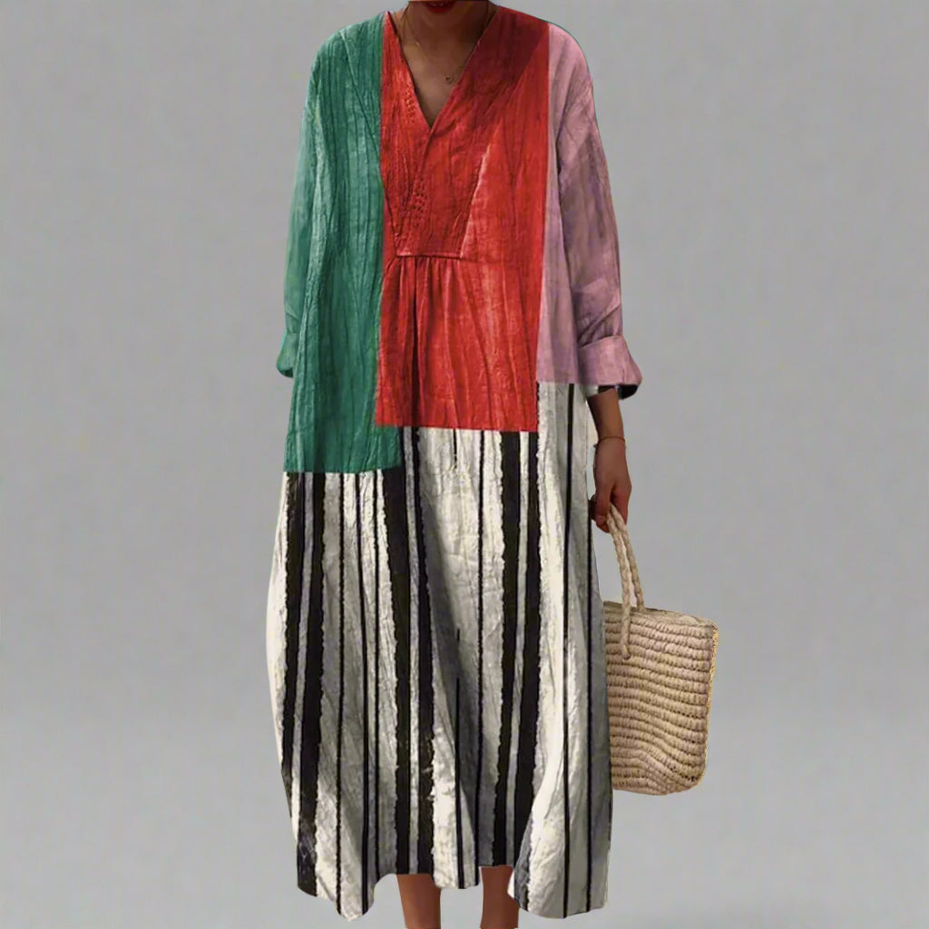 Ivy | Overol estampado bohemio