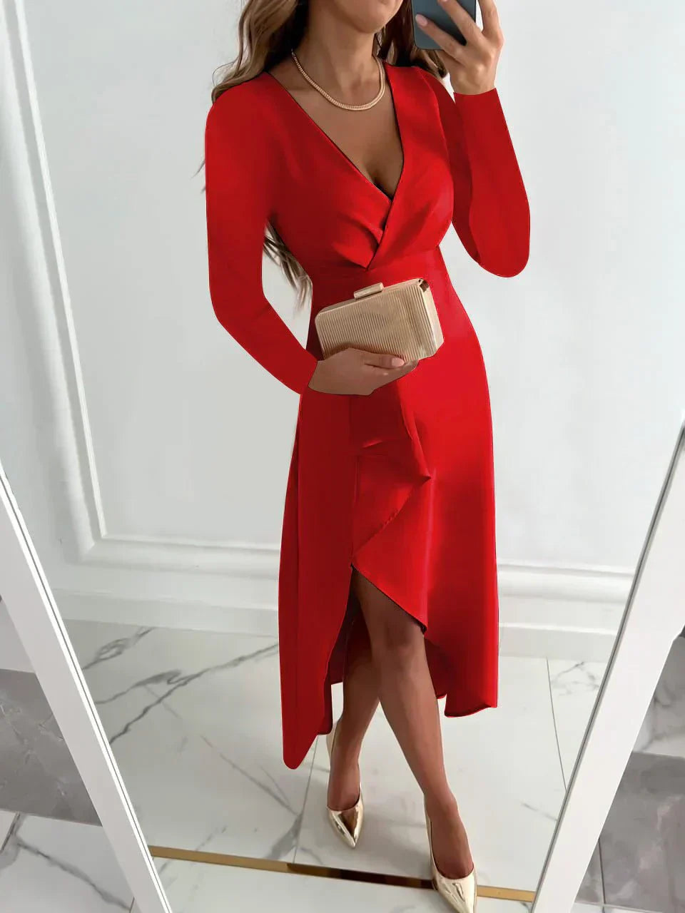 Mónaco | Vestido midi elegante