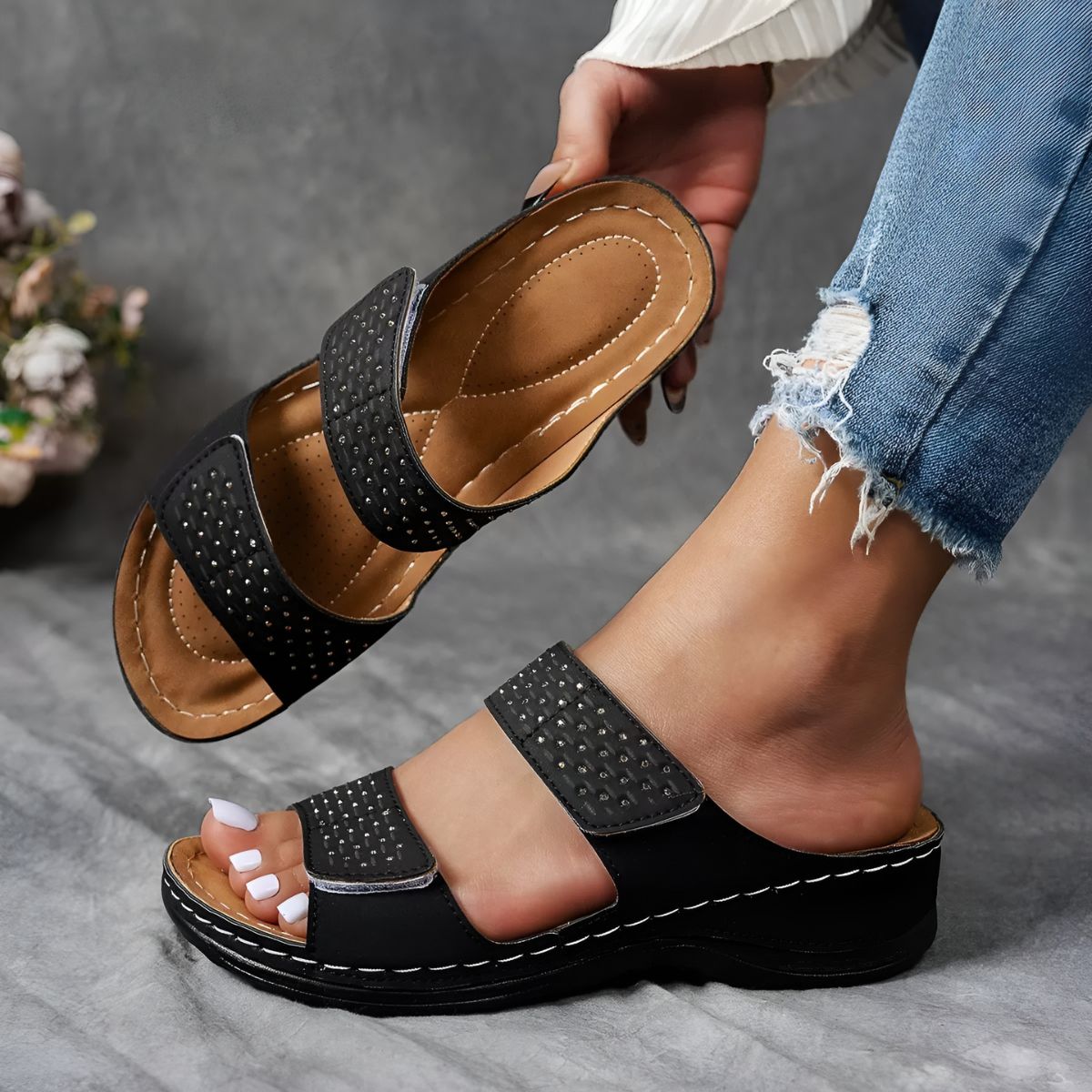 Anastalia | Sandalias ortopédicas comfort