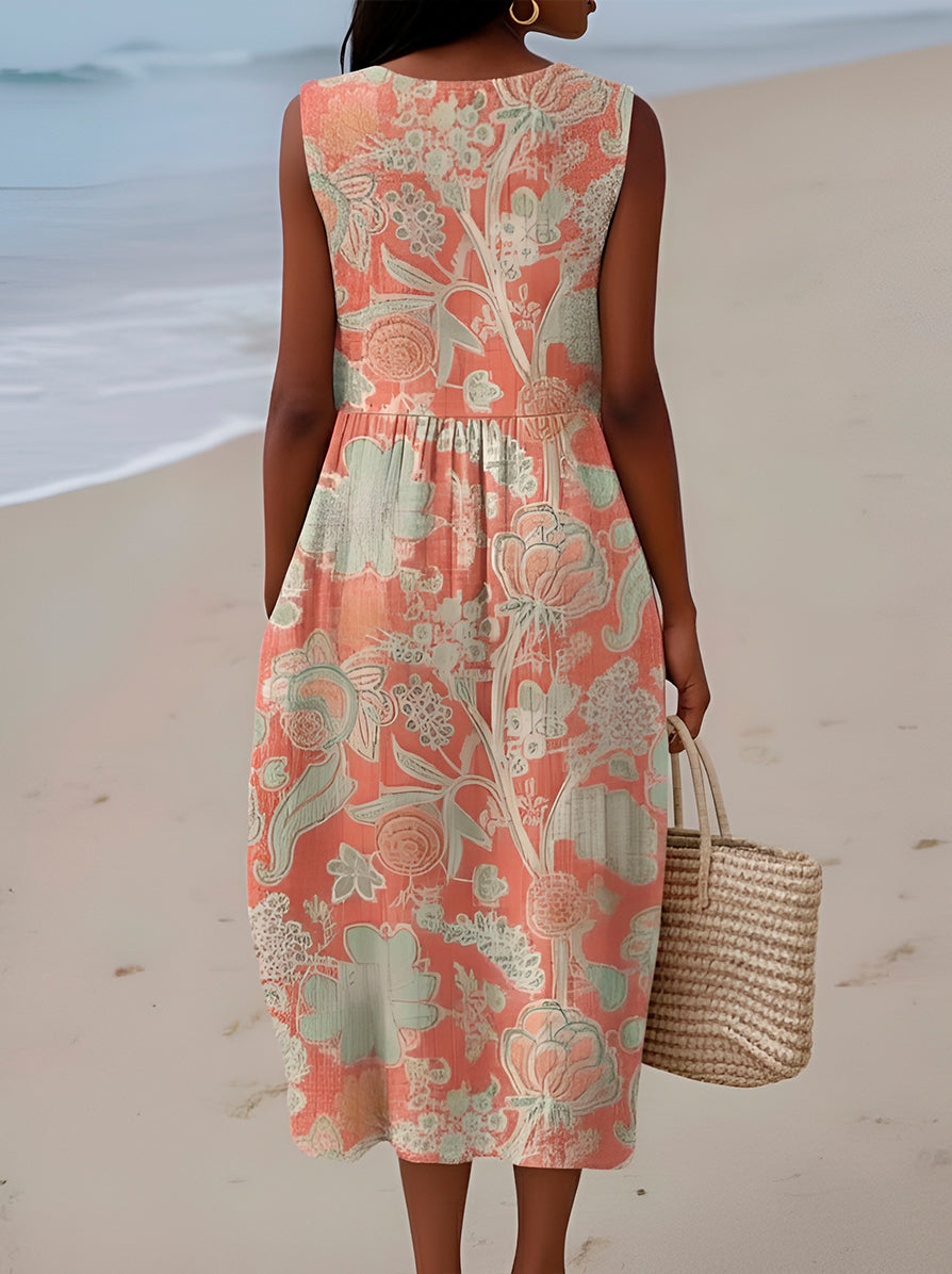 Estrella | Vestido Midi Floral
