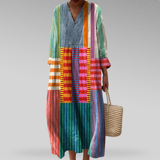 Elora | Overol rayas bohemio