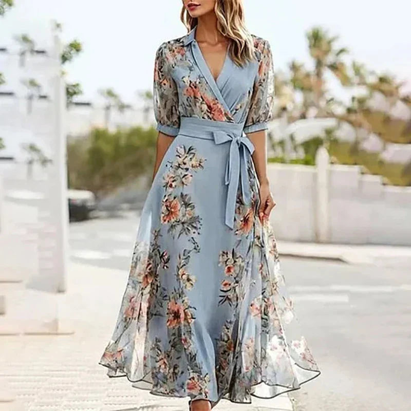 Vane | Vestido sofisticado floral