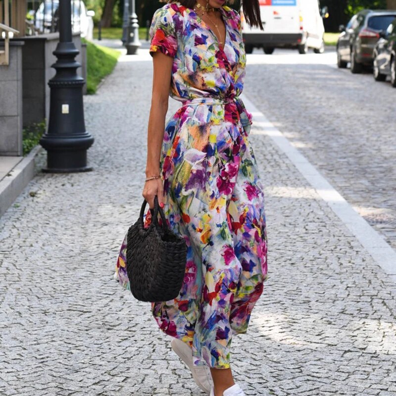 Ana | Vestido estampado floral primavera
