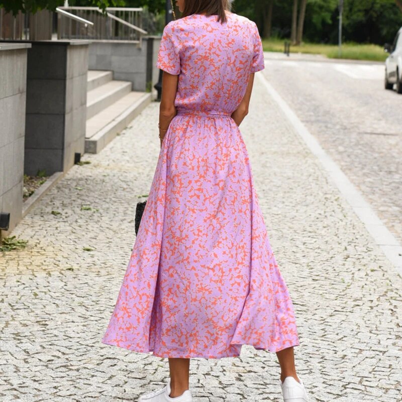 Ana | Vestido estampado floral primavera