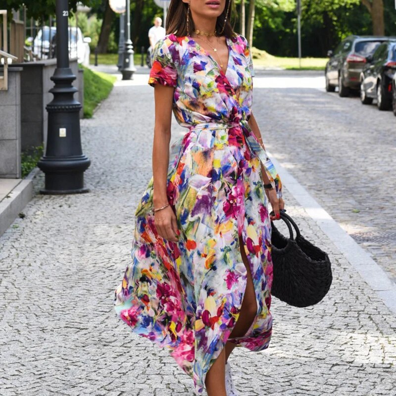 Ana | Vestido estampado floral primavera