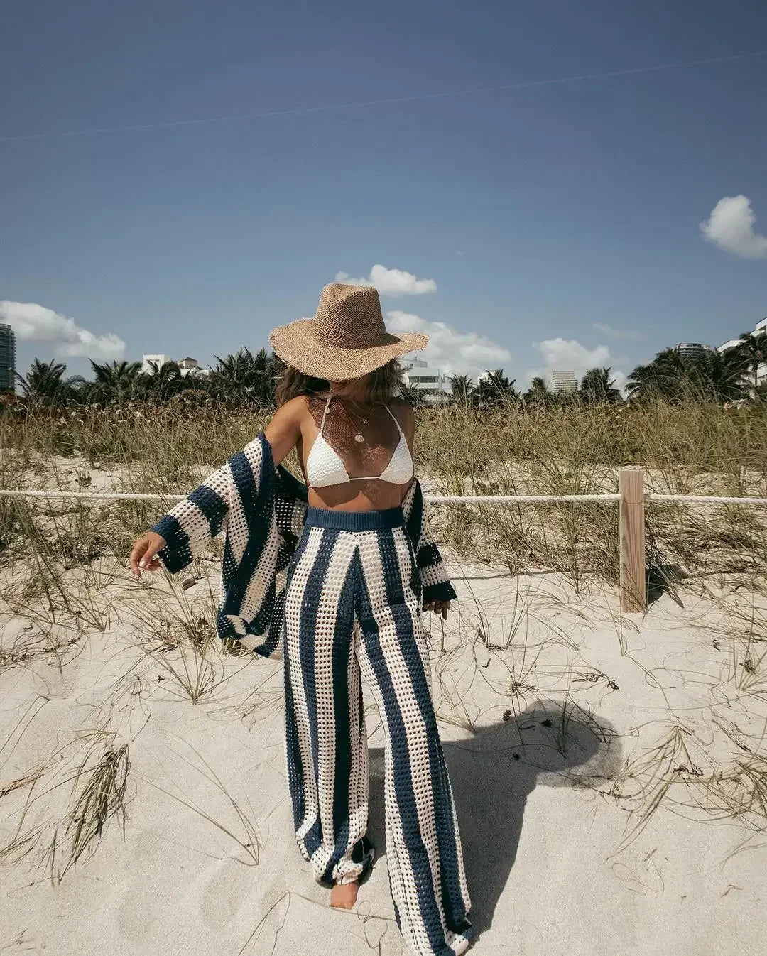 Aloha | Conjunto a rayas