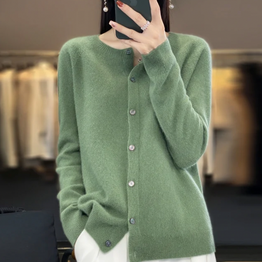 Anna | Élégant Cardigan En Laine