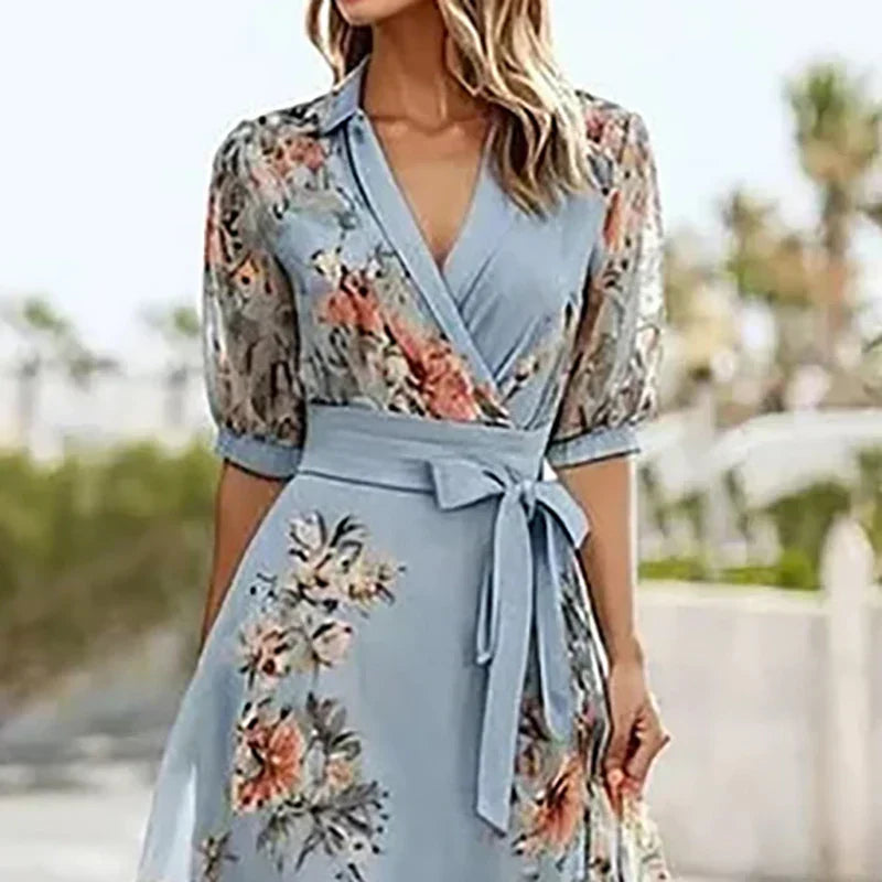 Vane | Vestido sofisticado floral