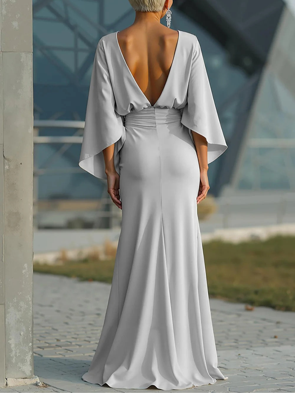 Claira | Vestido elegante cuello en V