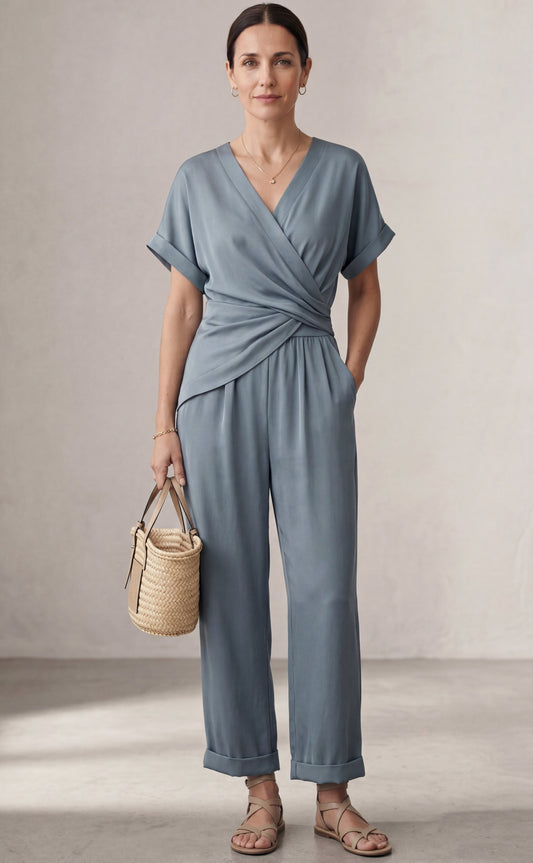 Riley | Conjunto elegante de dos piezas