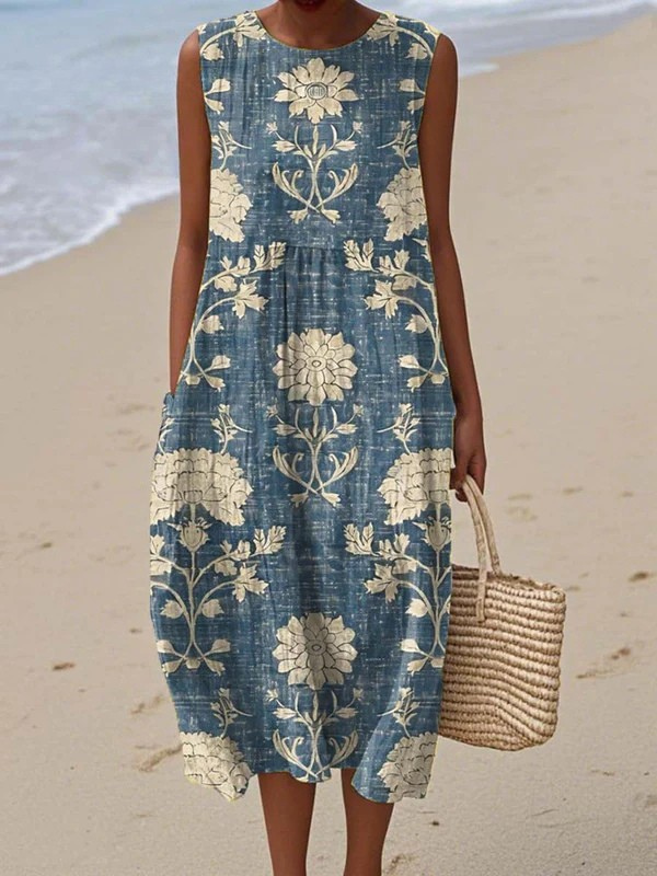 Bella | Vestido Midi Bohemio