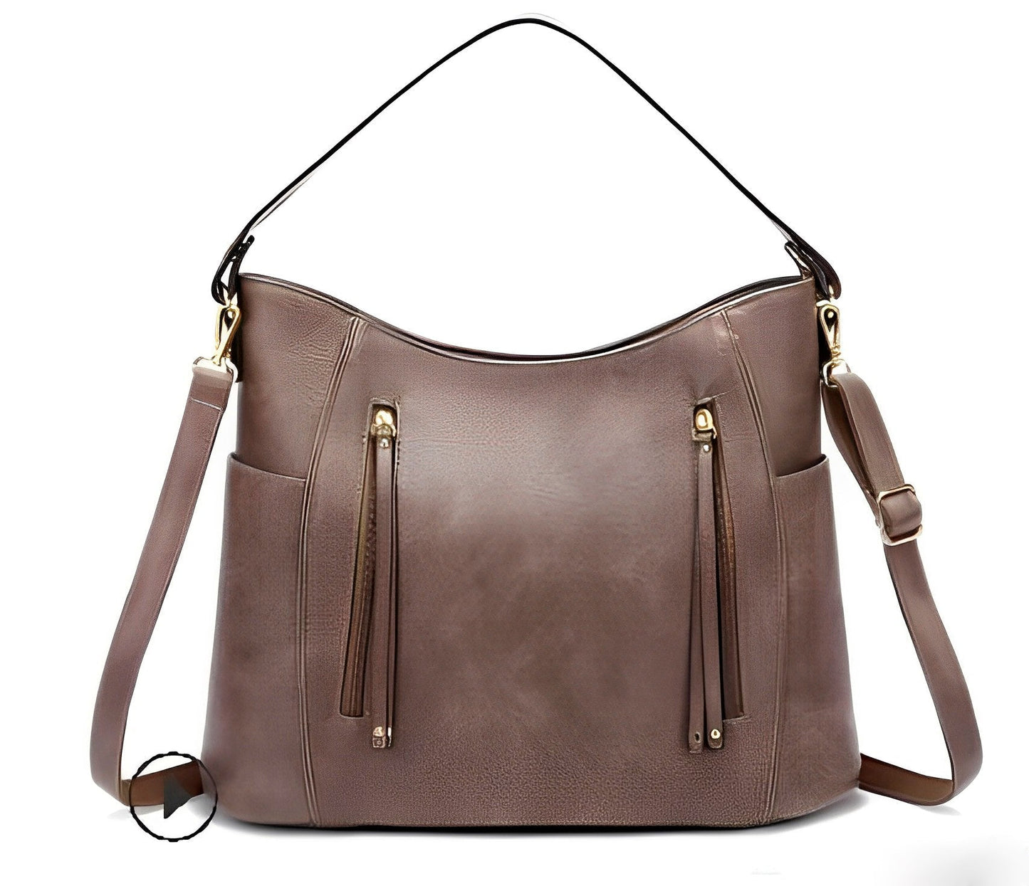 Alsa | Elegante Bolso Vintage De Piel
