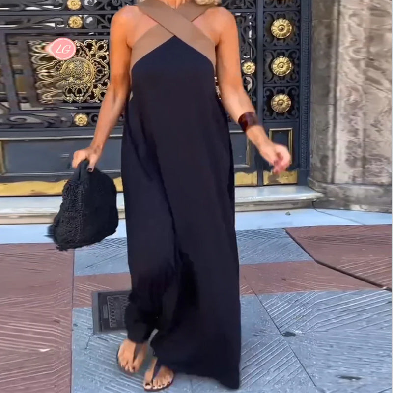 Serena | Vestido cinta en el cuello