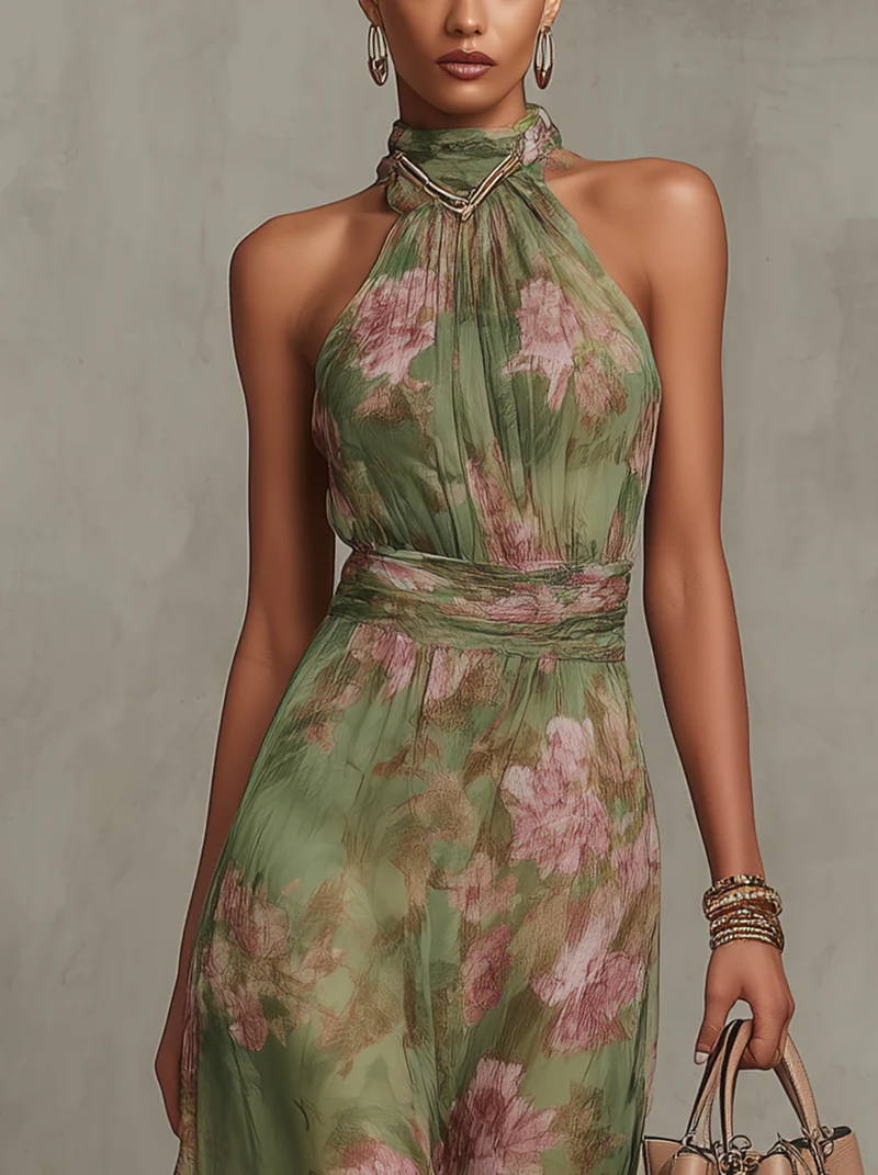 Florencia | Vestido maxi floral
