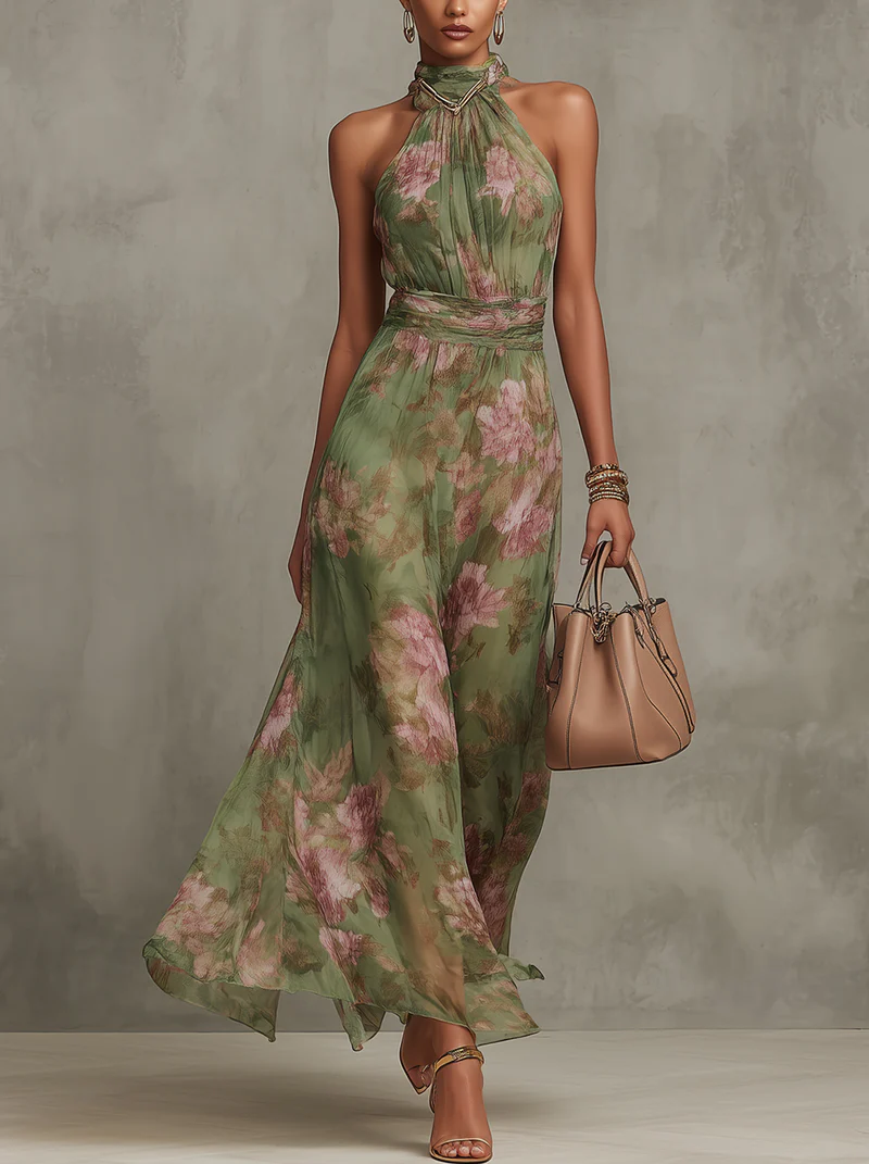 Florencia | Vestido maxi floral