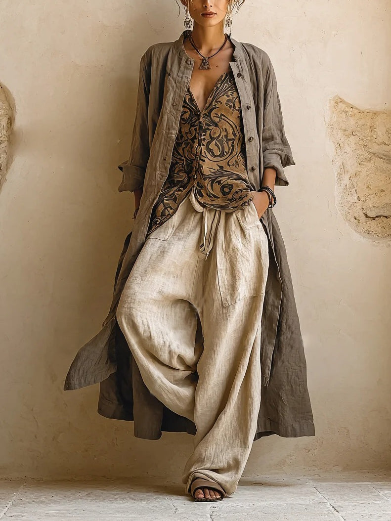 Gia | Conjunto Bohemio Fluido Elegancia