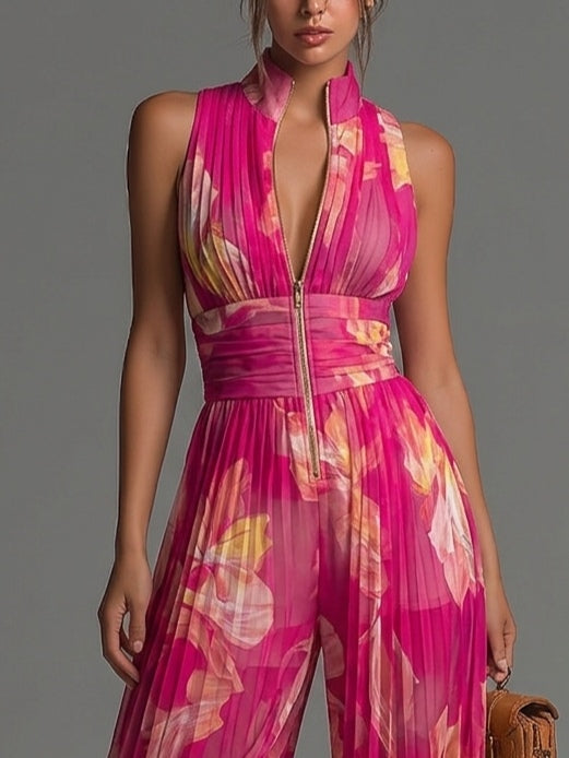 Nicole | Conjunto Plisado Floral