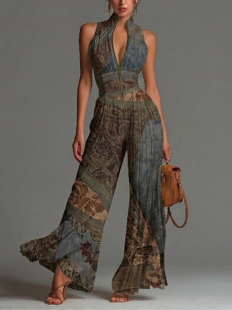 Nicole | Conjunto Plisado Floral