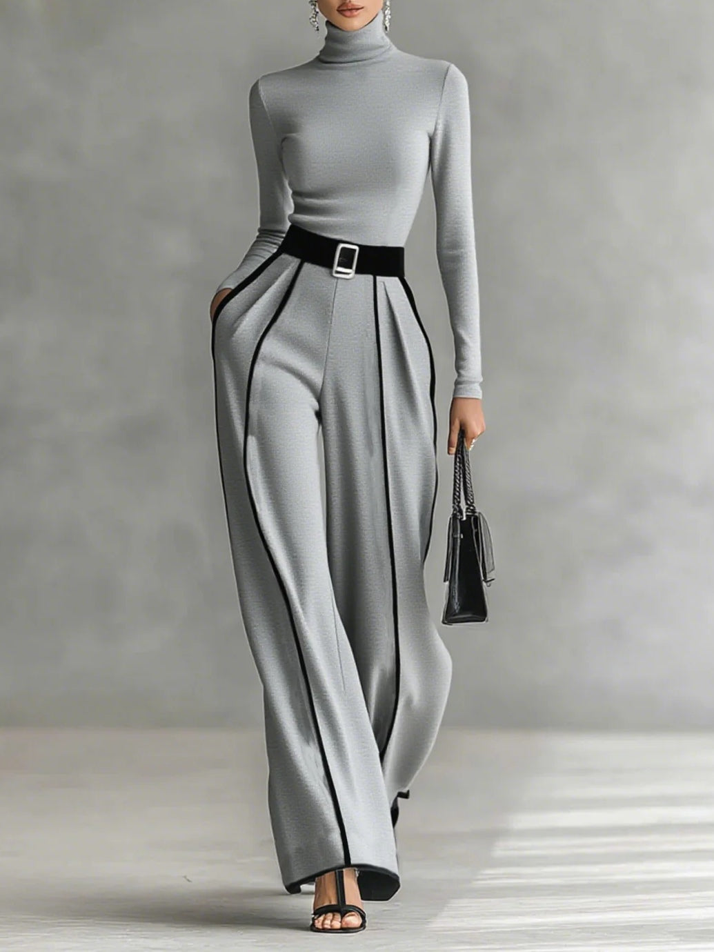 Vera | Conjunto elegante con líneas