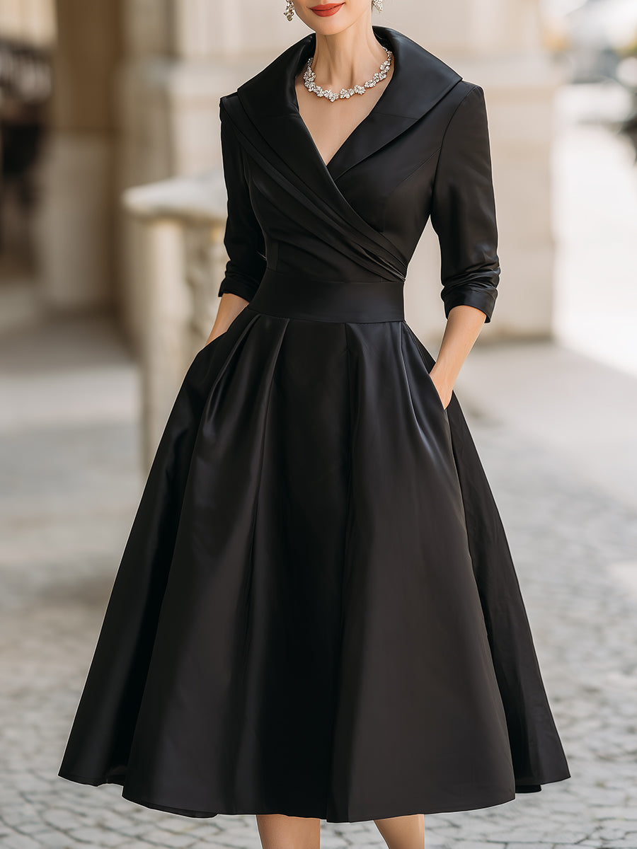 Leire | Vestido Midi de Satén