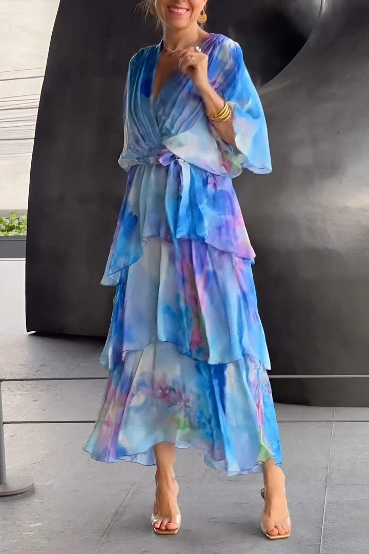 Alina | Vestido colorido