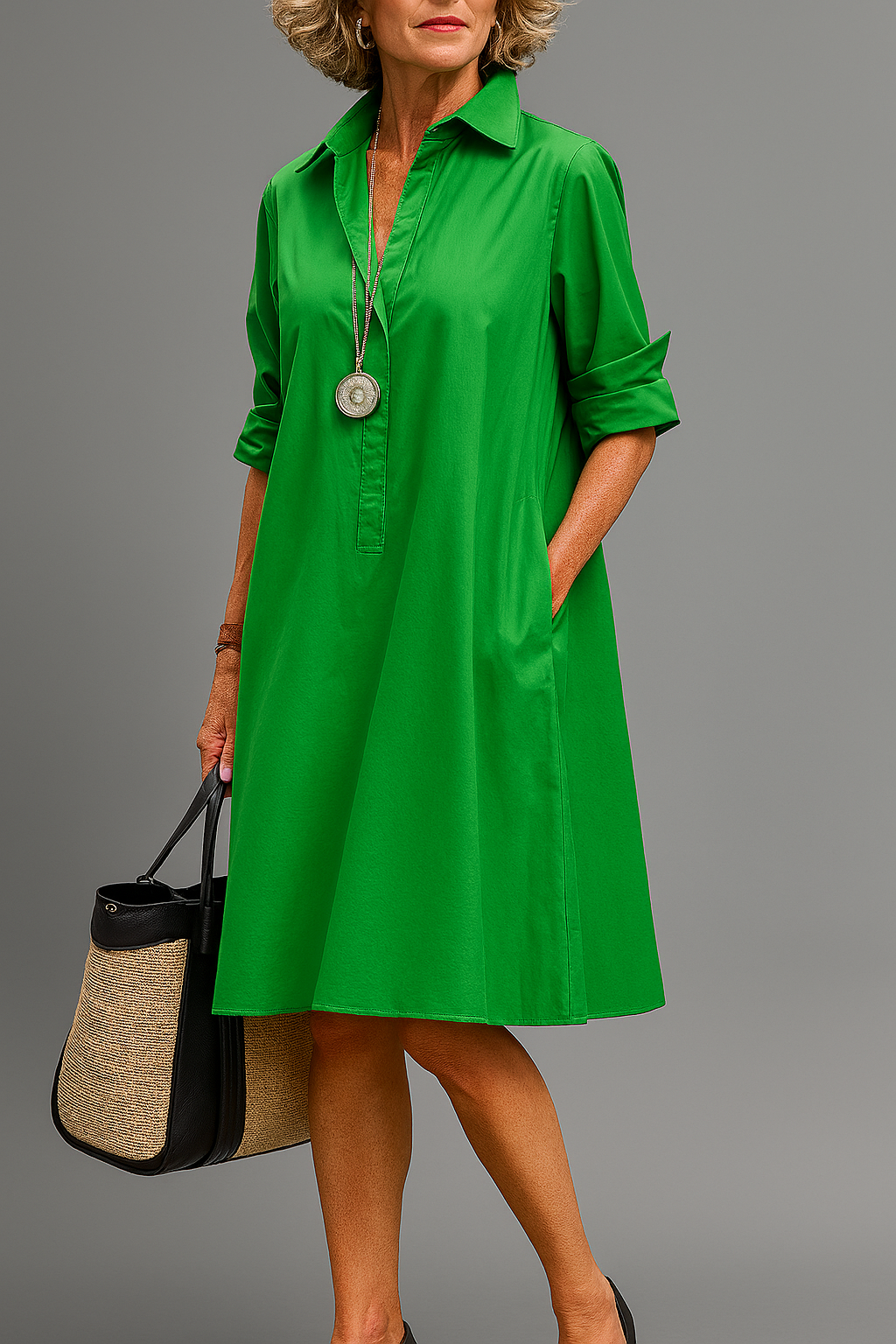 Izelk | Vestido Midi Estiloso