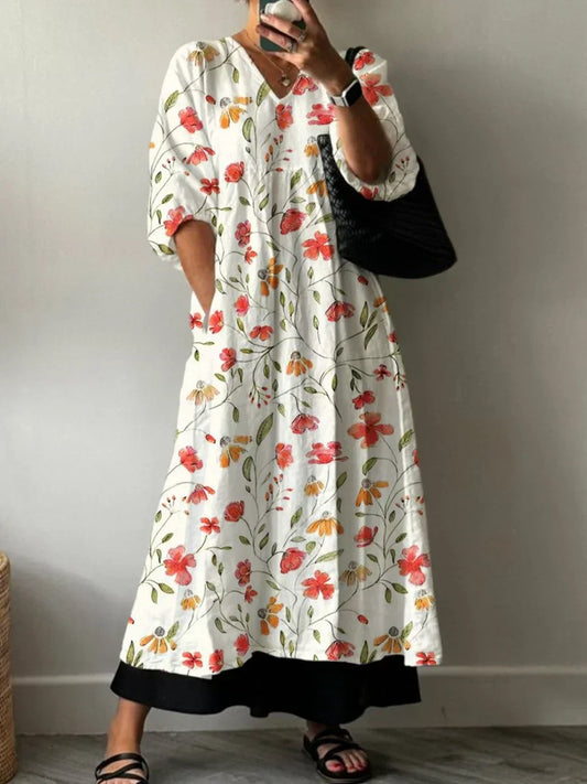 Anoba | Vestido Elegancia Estampada
