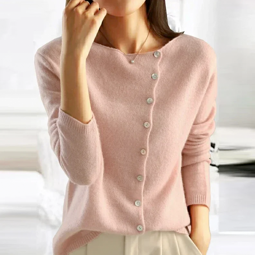 Gia | Élégant Gilet Boutonné